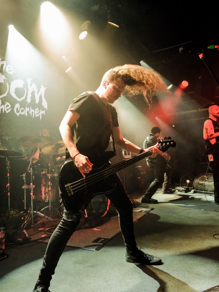 The Gloom In The Corner  performing live at The Gov in Adelaide